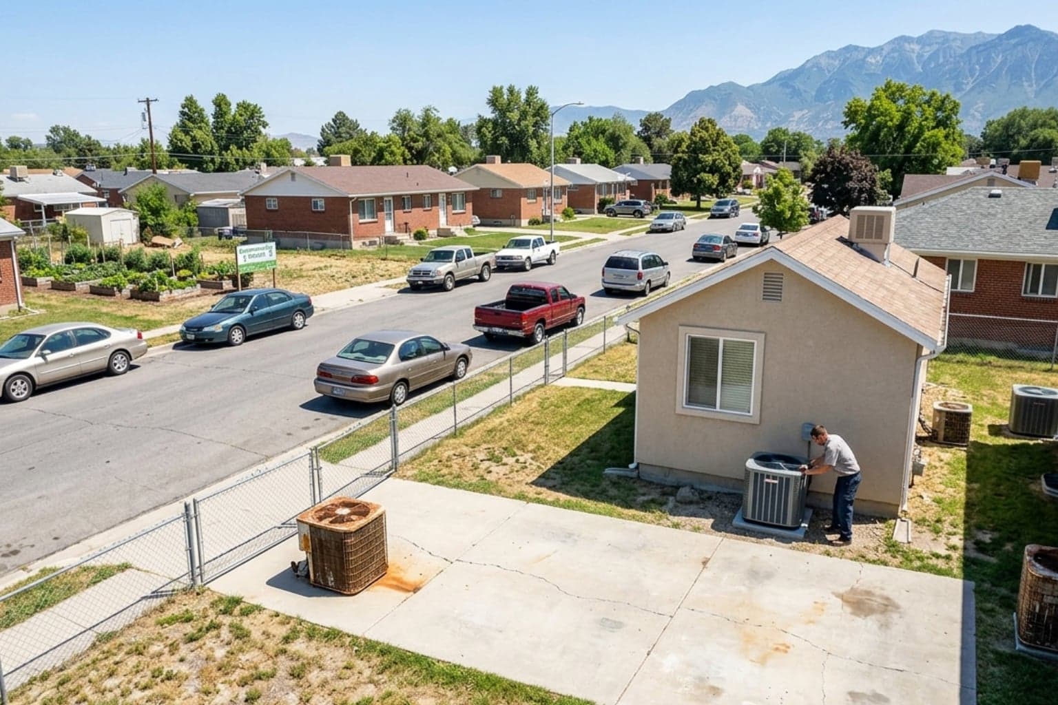 Midvale, Utah community where spring AC tune-ups prevent mid-summer emergency calls